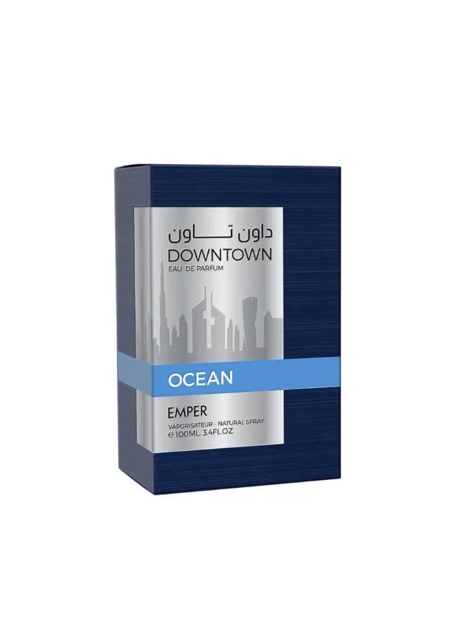 امبر داون تاون أوشن - للرجال - ماء عطر - 100 مل - Image 3
